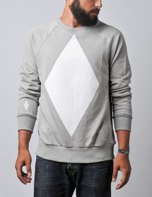 Diamond Sweater grey